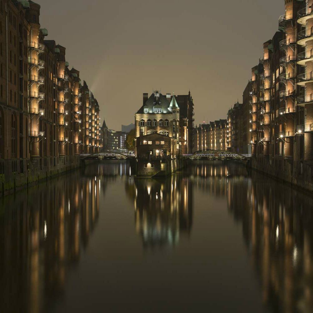 Elbe bei Nacht